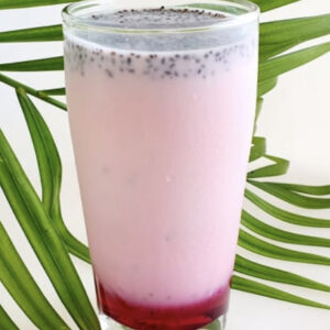 Alouda glace vanille et grain de chia